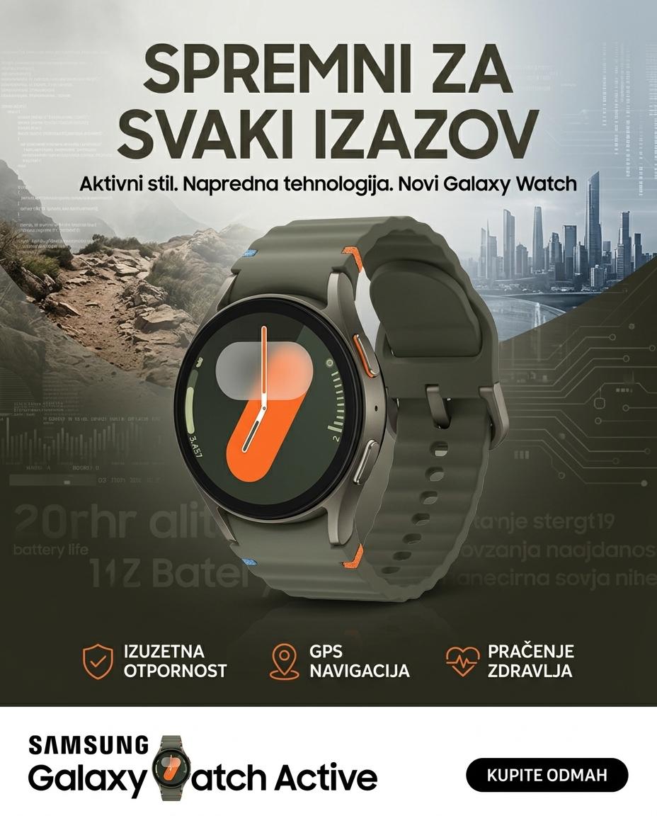 Samsung Galaxy Watch 7 40mm BT Zeleni Samsung Galaxy Watch 7 40mm BT Zeleni